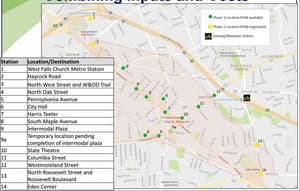 Capital Bikeshare map