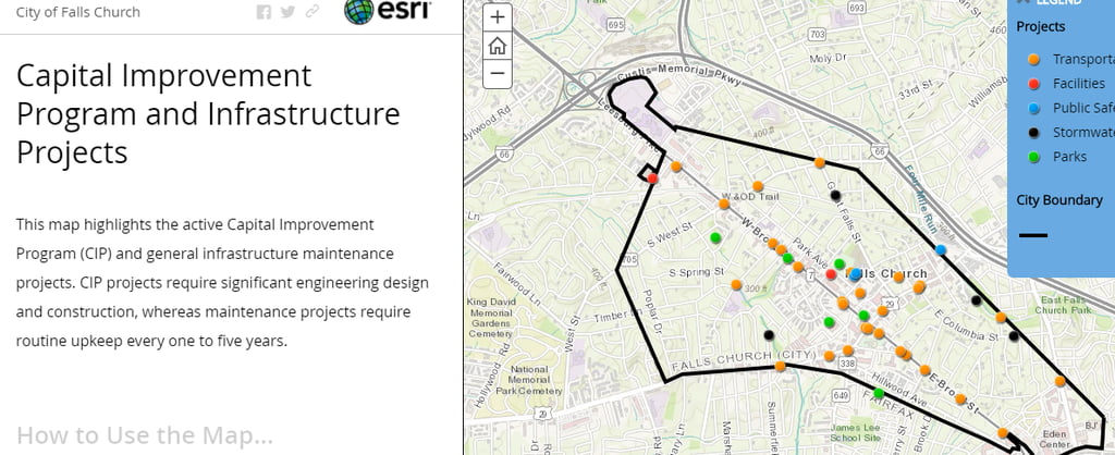 CIP map