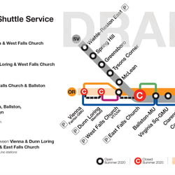 Planned 2020 Metro closures